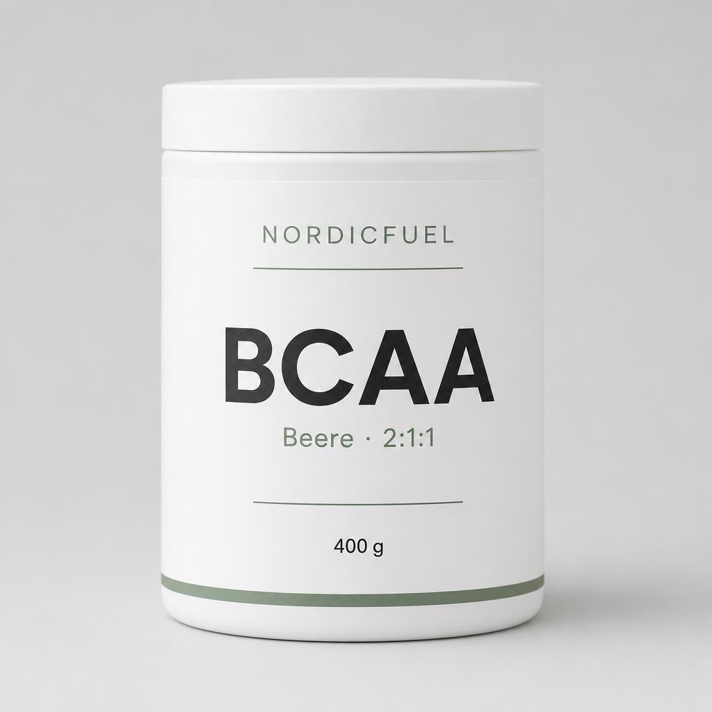 Dose BCAA Beere Aminosäurenpulver von NordicFuel
