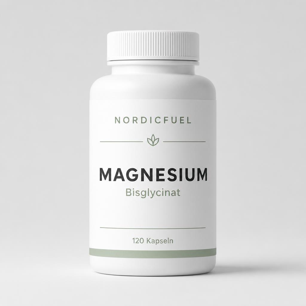 Dose Magnesium Bisglycinat Kapseln von NordicFuel